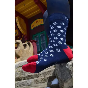 Dámské ponožky Folklorní ponožky Valašský vzor II Velikost: EU 35-38