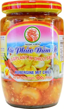 Nakládaná potravina Ngoc Lien nakládané lilky s chili 400 g