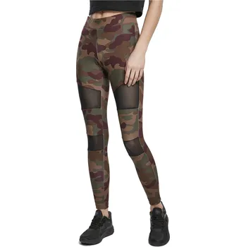 Dámské legíny legíny Urban Classics Camo Tech Mesh/TB1939 - Redwood Camo XL