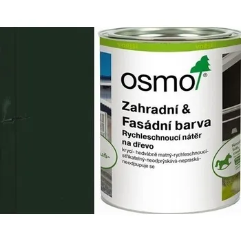 Olej na dřevo Osmo ZAHRADNÍ A FASÁDNÍ BARVA - 7283 - jedlově zelená Velikost balení: 0,75 l + dárek k objednávce nad 1000Kč