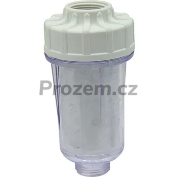 Ochranný vodní filtr Vodní flitr krátký, zabudovaný do potrubí 3/4"AG, 3/4"IG