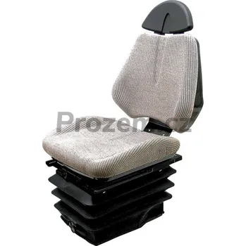 Sedadlo Traktorová sedačka s prodloužením opěradla - vzduchové odpružení