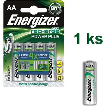 1 ks - Energizer Accu recharge power plus
