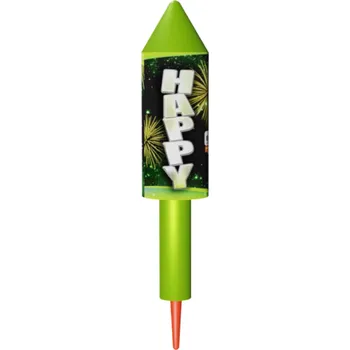 Zábavní pyrotechnika Rakety Happy rocket 4ks