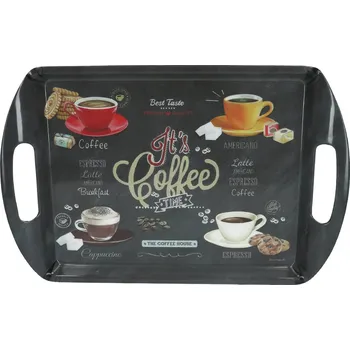 Leonardo, Anglie Leonardo - Plastový tác Its coffe time - 35*24 cm