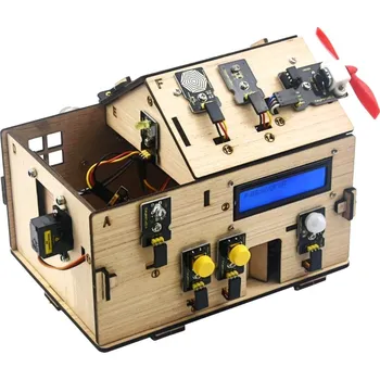 Elektronická stavebnice Keyestudio chytrý domeček pro Arduino - STEAM DIY výukový kit