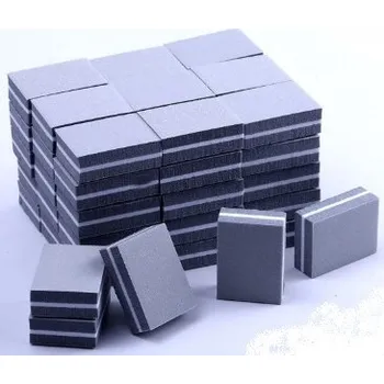 MINI BLOK na nehty ŠEDÝ