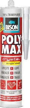 Kancelářské lepidlo Bison Poly Max Crystal Express 300 g