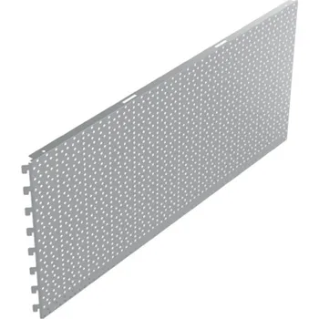 Prodejní regál Wexta Zadní panel koutový 90° děrovaný "RL" 880x400 mm