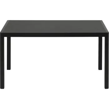 Jídelní stůl Muuto Jídelní stůl Workshop 140x92, black oak / black linoleum