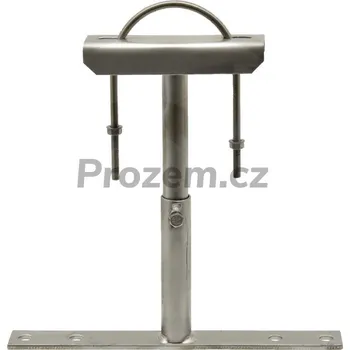 Komín Nerezová objímka pro 12" / 315 mm roury, nastavitelná délka 200 - 300 mm