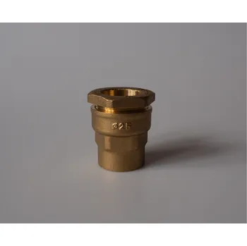 Instalatérský materiál V&G Valogin Mosazný svěrný přechod na PE s vnitřním závitem Redukce: 25 x 3/4”