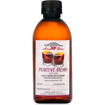 Aromka Brno Punčové aroma 55% 260ml Balení litry: 260 ml