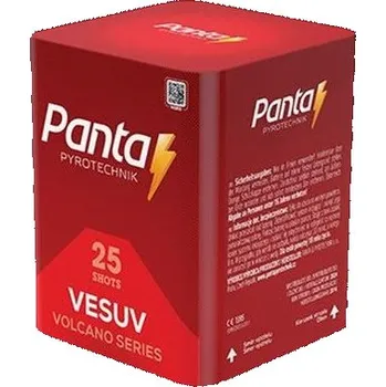 Zábavní pyrotechnika Kompaktní ohňostroj Vesuv 25 ran / 30 mm