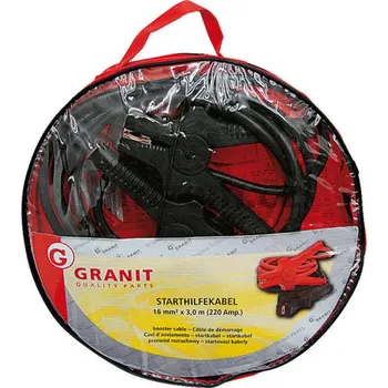 Startovací kabel Startovací kabely 220A, !! průřez mědi 16mm2 !!, délka 3000mm