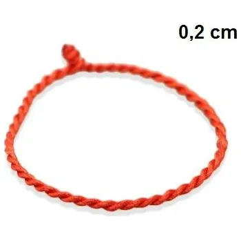 Náramek náramek Kabbalah 2 mm