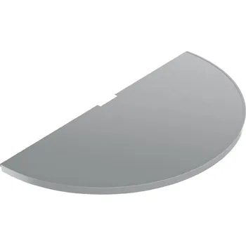 police Police půlkruhu 300 mm | Ukončení oboustranného regálu | Wexta.cz