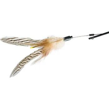 Hračka pro kočku CAMON PRUT S PÍRKEM 90 cm