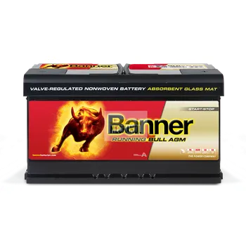 Autobaterie Autobaterie Banner Running Bull AGM 595 01, 12V, 95Ah, 850A. (12 V, 95 Ah)