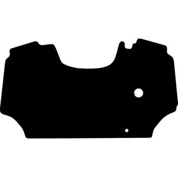 Koberec GRANIT koberec do traktoru Lamborghini Spire Target m. s mech. pedálem (od 05/2014), rohožka do traktoru velur černá, rohož do traktoru