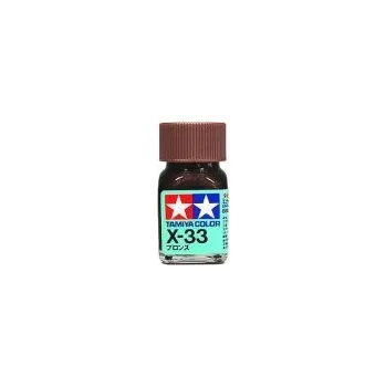 Tamiya X33 Bronze Mini Enamel Gloss 10ml