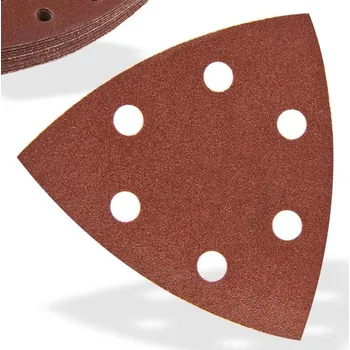 Brusný papír DEMA Brusný papír pro delta brusku 93x93x93 mm P150, 10 ks