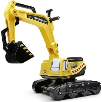 Odrážedlo Falk Bagr s odklopným sedátkem žlutý