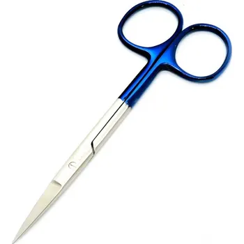 Nůžky oční rovné BL (TC) 11,5 cm E/M 11208