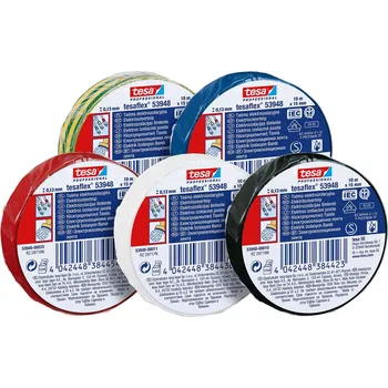 Izolační páska TESA 53988 elektroizolační izolační PVC páska Varianta: 15 mm x 10 m červená (53948-00003-25) 5900376