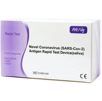 Diagnostický test Realy Tech SARS-CoV-2 Antigen Rapid Test ze slin