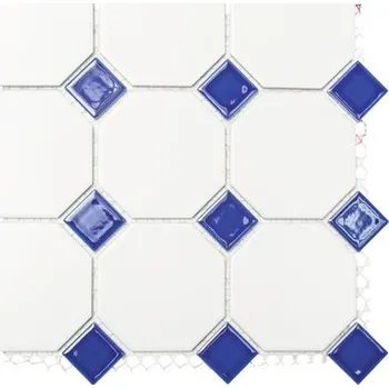 Obklad Keramická mozaika Octa bílá 30x30 cm