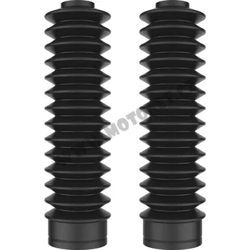 Gumové chrániče (kryty) vidlic Polisport Enduro 215x28 (11 vlnek), černé