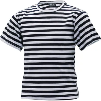 Chlapecké tričko Triko NÁMOŘNICKÉ dětské S/S modré pruhy - L (146-152cm)
