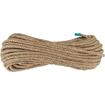 Lano dörner plus helmer 190321 DH konopné lano Ø 6 mm, přírodní 30 m 30 m