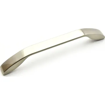 Nábytkové kování Siro NEIVA nikl jemně broušený 128 mm