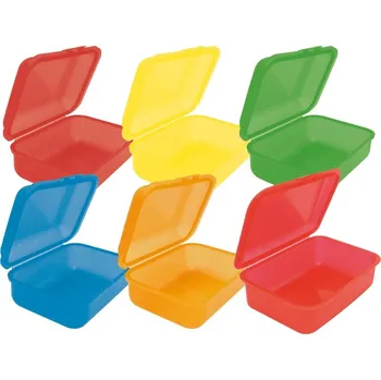 Svačinový box UNIPAP Svačinový box Klickbox mix midi 738300 150x105x50mm (713410) 161889