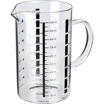 Kuchyňská odměrka 1l - Küchenprofi (Skleněná odměrka 1000 ml - Küchenprofi)