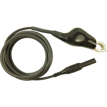 Měřicí kabel Cliff CIH22110 měřicí kabel zástrčka 4 mm krokosvorka 1.20 m černá 1 ks
