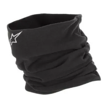 Nákrčník Dvouvrstvý teplejší nákrčník ALPINESTARS NECKWARMER barva černá (ideální pro ochranu proti prochladnutí větrem)