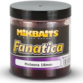 Nástraha Mikbaits Fanatica boilie v dipu - Meteora Průměr: 16 mm, Příchuť: Meteora, Objem: 250 ml + Kód na slevu 10%: SLEVA10