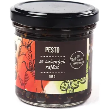 Omáčka Pesto ze sušených rajčat, 155 g