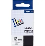 PRINTLINE Páska do tiskárny štítků Casio XR-12YW1 12mm, 8m, černá na žluté PLTC06