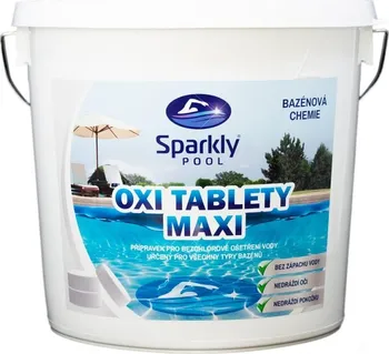Bazénová chemie SparklyPOOL Oxi Maxi 3 kg