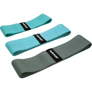 Set textilních odporových gum TUNTURI Booty - 3 kusy