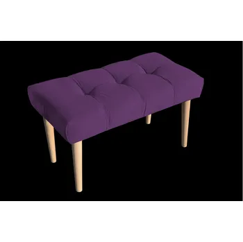 Taburet Eka Lavice Skam 100x40 cm Barva látky Trinity: (2311) Fialová