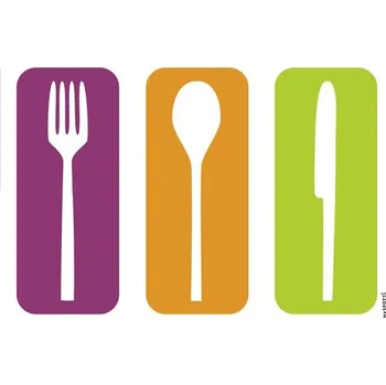 Obklad Obkladový panel do kuchyně mySPOTTI pop Příbor 41x59 cm