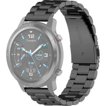 Kovový řemínek TVC pro TicWatch GTX Barva: Černá