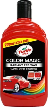 Autovosk Turtle Wax Color Magic barevný vosk červený 500 ml