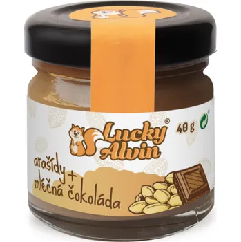 Ochutnávka - Arašídový krém s mléčnou čokoládou, 40 g