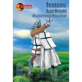 Plastikový model Mars Figures 1/72 Teutonic Foot Knight I half of XV centur
